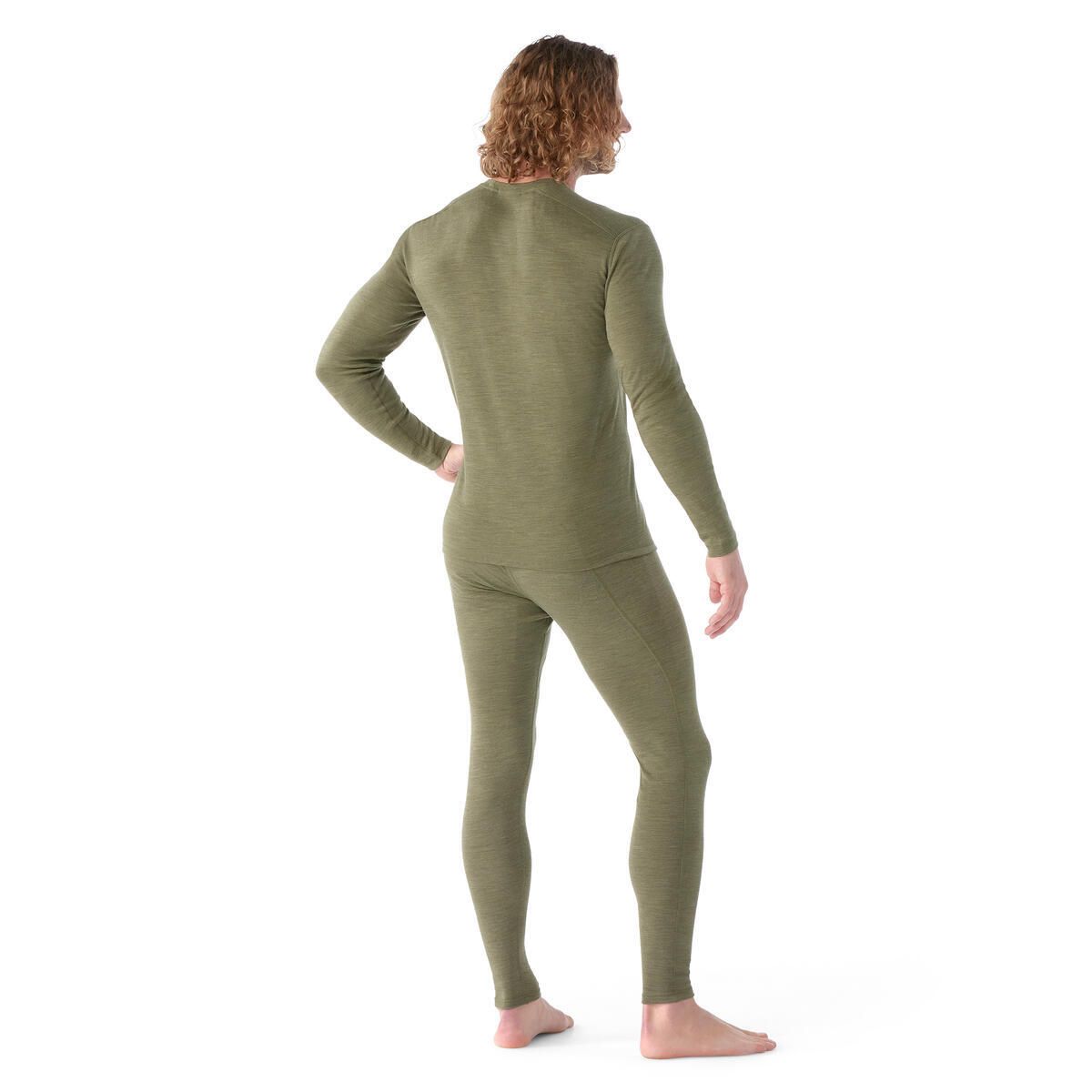 Smartwool M Thermal Merino Baselayer Crew Winter Moss