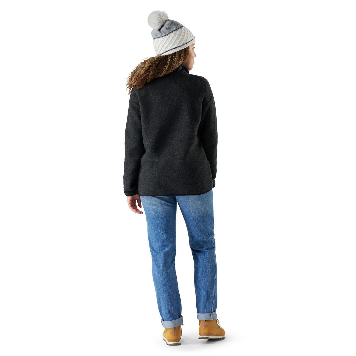 Smartwool W Second Cut Fleece Jacket Charcoal