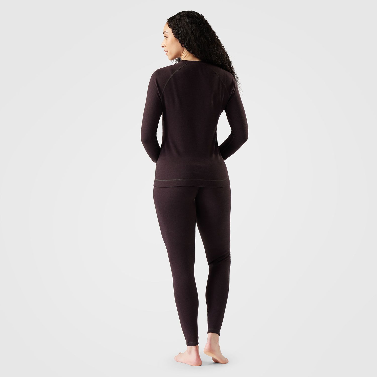 Smartwool W Thermal Merino Baselayer Crew Mink Heather