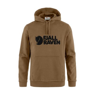 Fjallraven M Logo Hoodie Wood Brown Fjallraven M Logo Hoodie Wood Brown