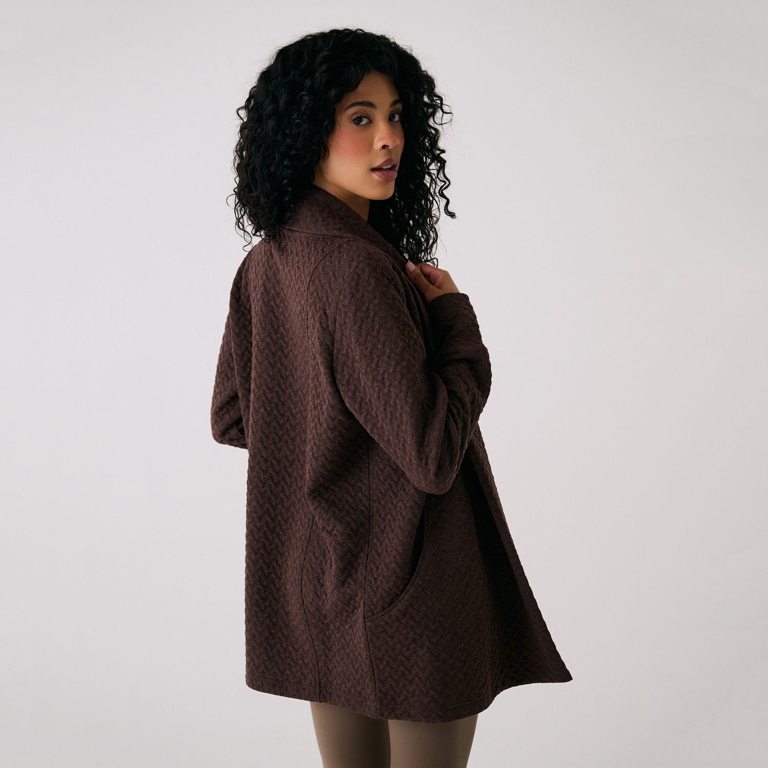 Lole Clover Cardigan - Java Heather