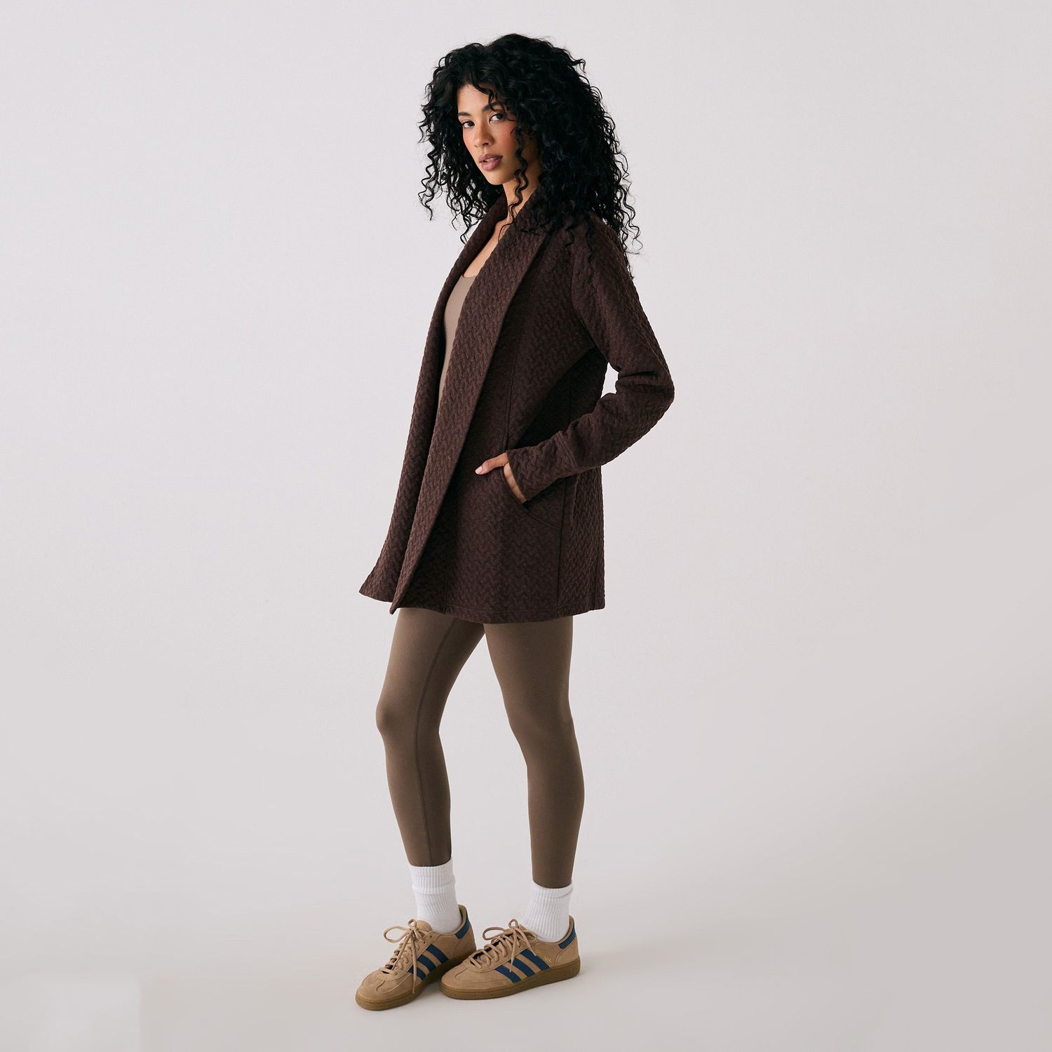 Lole Clover Cardigan - Java Heather