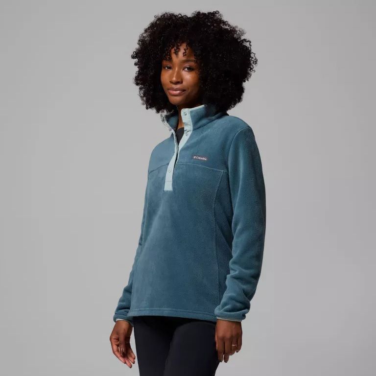 Columbia W Benton Springs 1/2 Snap PO II Everblue
