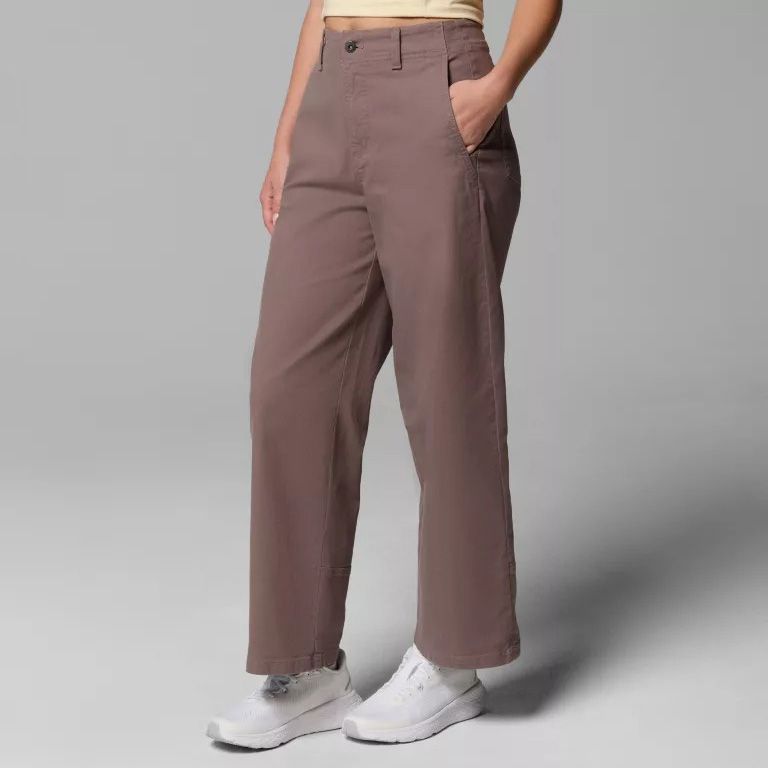Columbia W ROC Wide Leg Pant Iron