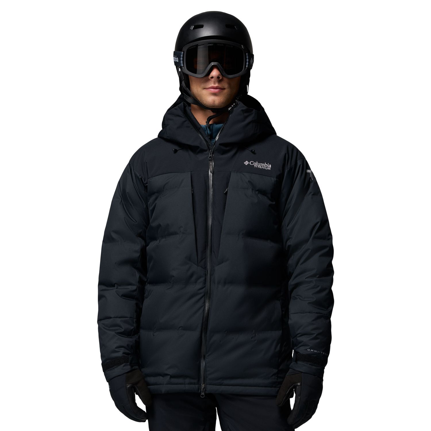 Columbia M Glacier Ridge Down Jacket Black