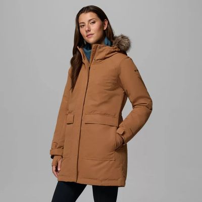 Columbia W Little Si II Insulated Parka Camel Brown