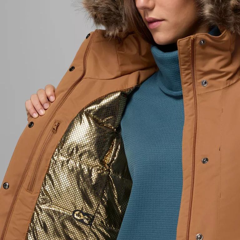 Columbia W Little Si II Insulated Parka Camel Brown