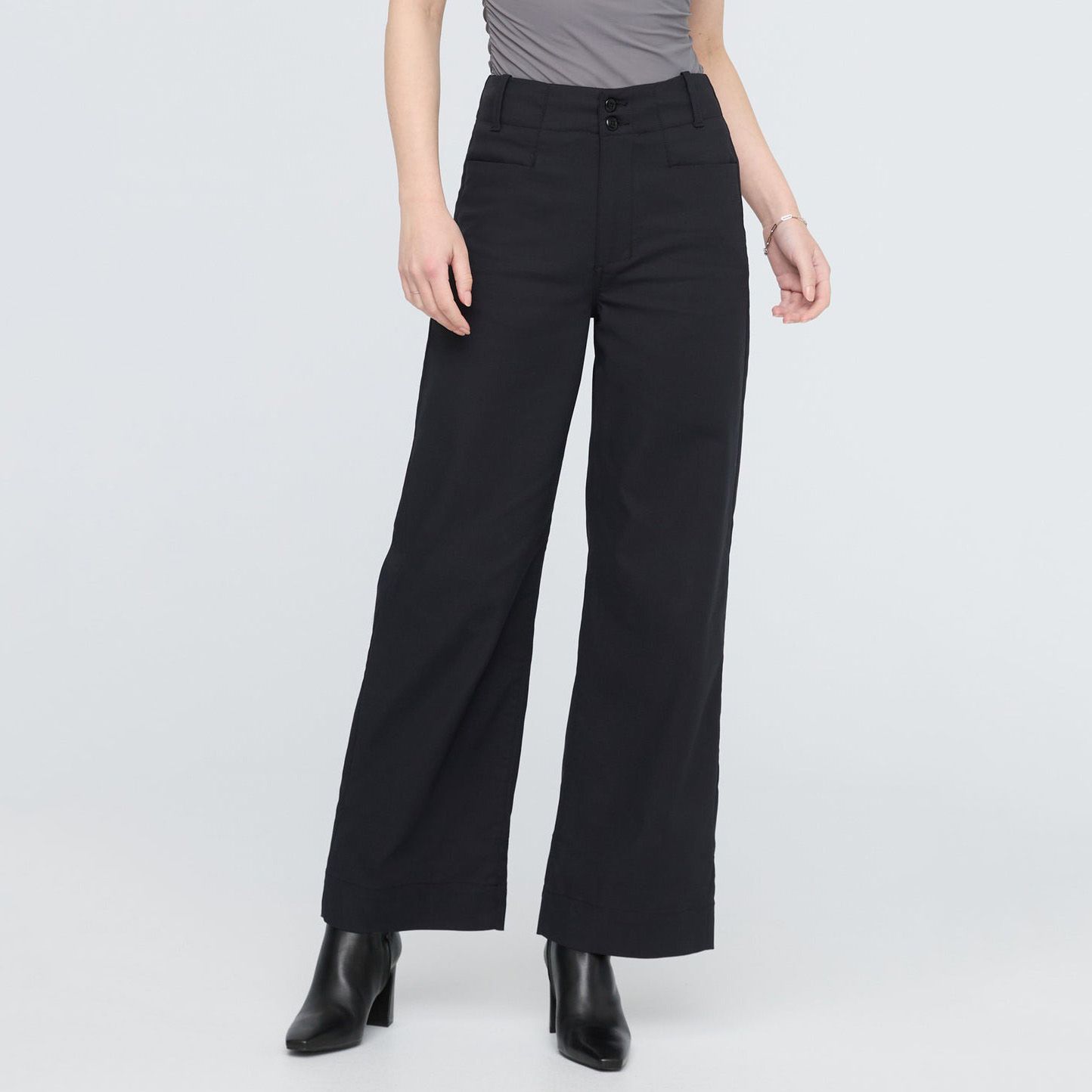 Duer W NuStretch High Rise Trouser - Black