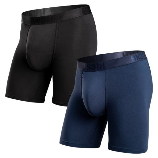BN3TH Classic Icon Boxer Brief BLACK & NAVY 2 PACK, Size: M