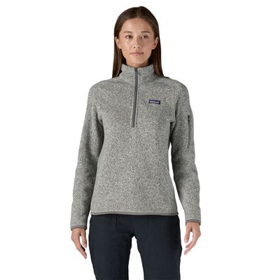 Patagonia W Better Sweater 1/4 Zip Birch White Patagonia W Better Sweater 1/4 Zip Birch White