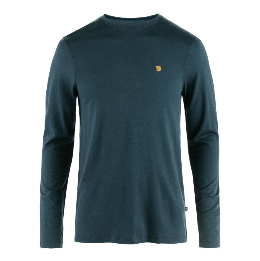 Fjallraven M Bergtagen Merino 190 LS MTN Blue