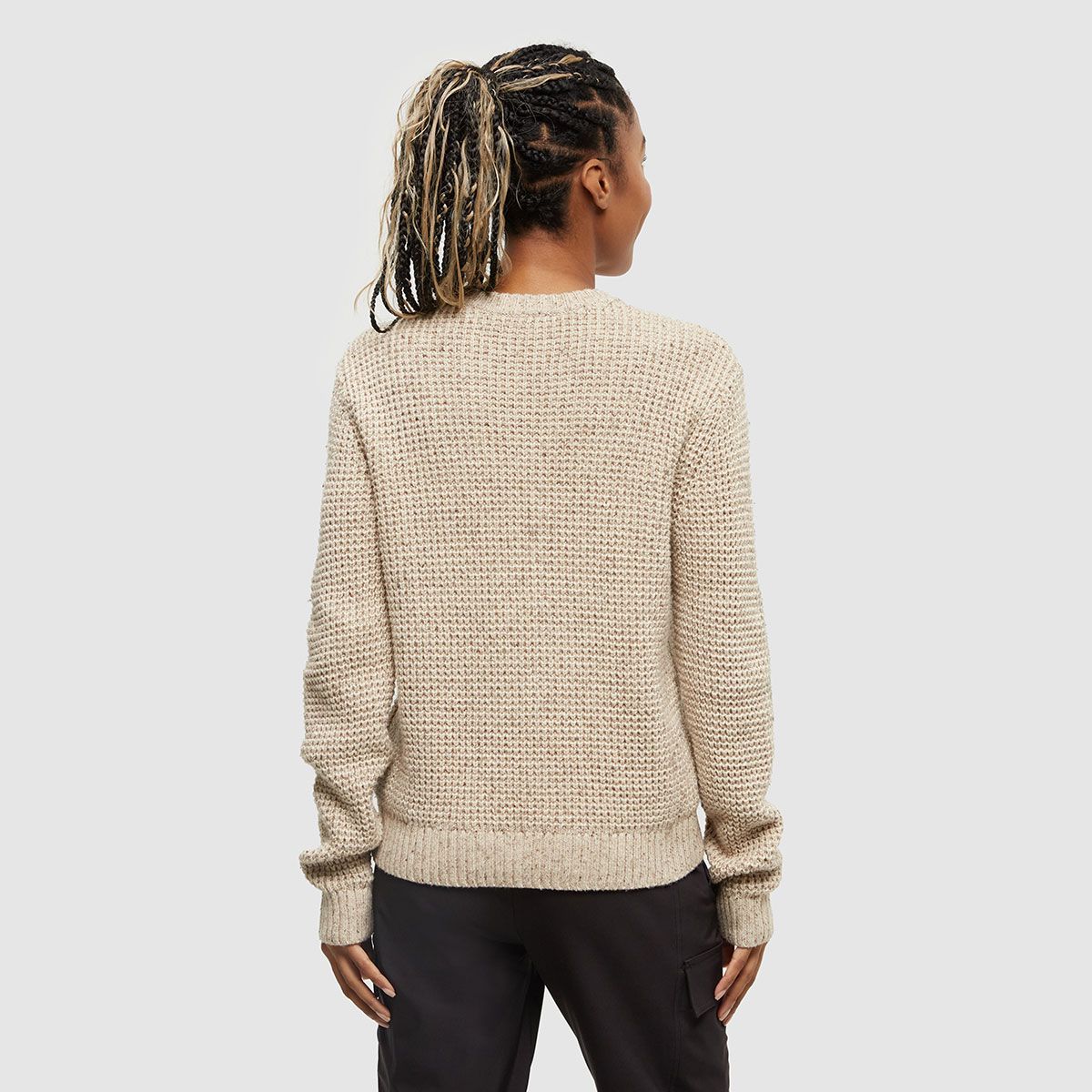 tentree W Morrell Sweater Warm Oak Nep