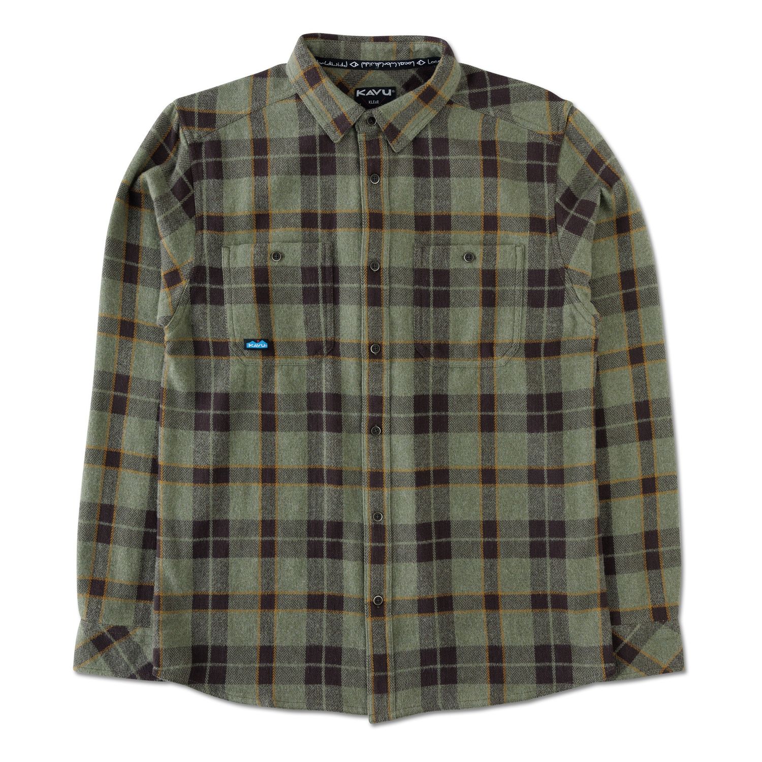 Kavu M Big Joe Shirt -Green Ravine