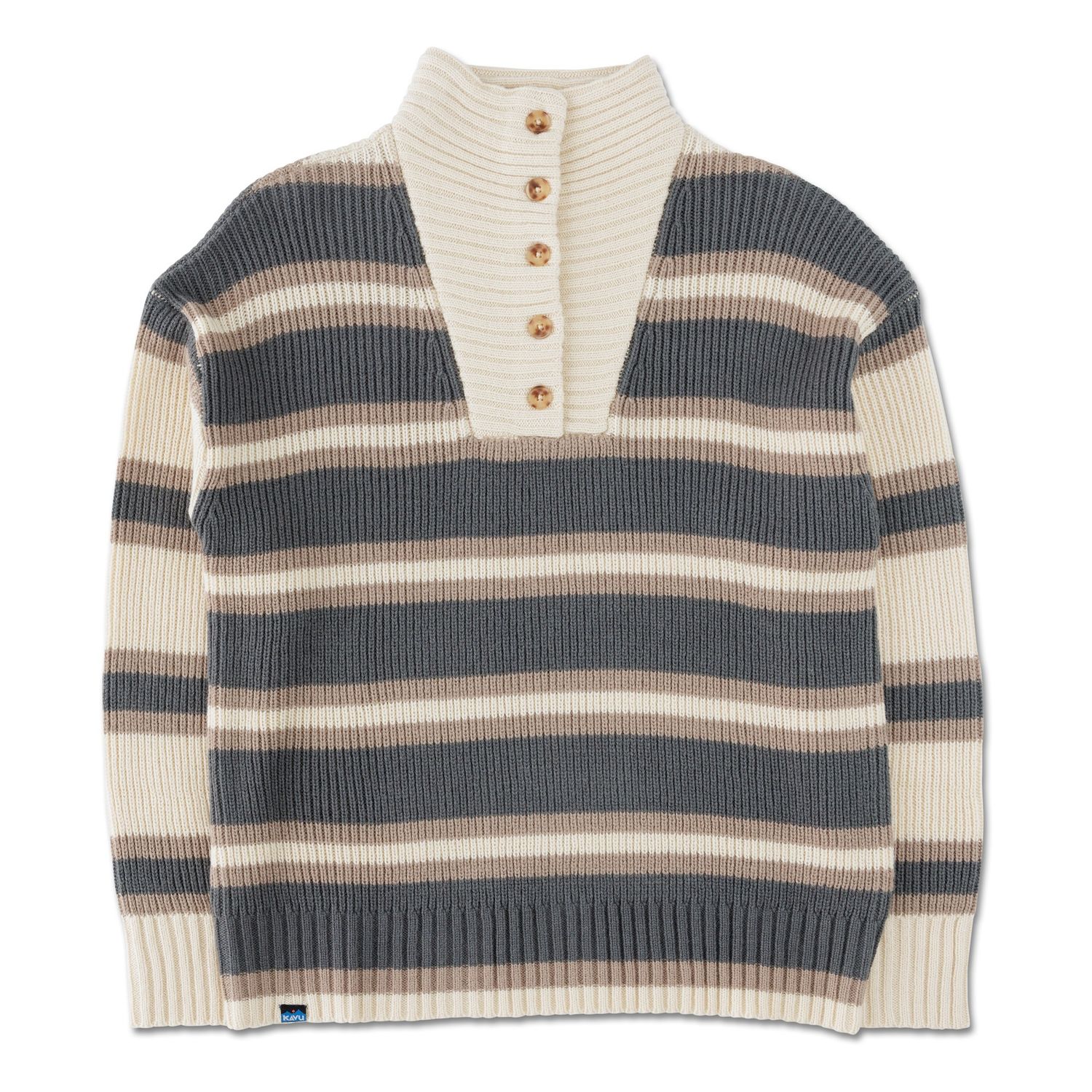 Kavu W Nola  Sweater -Storm Stripe