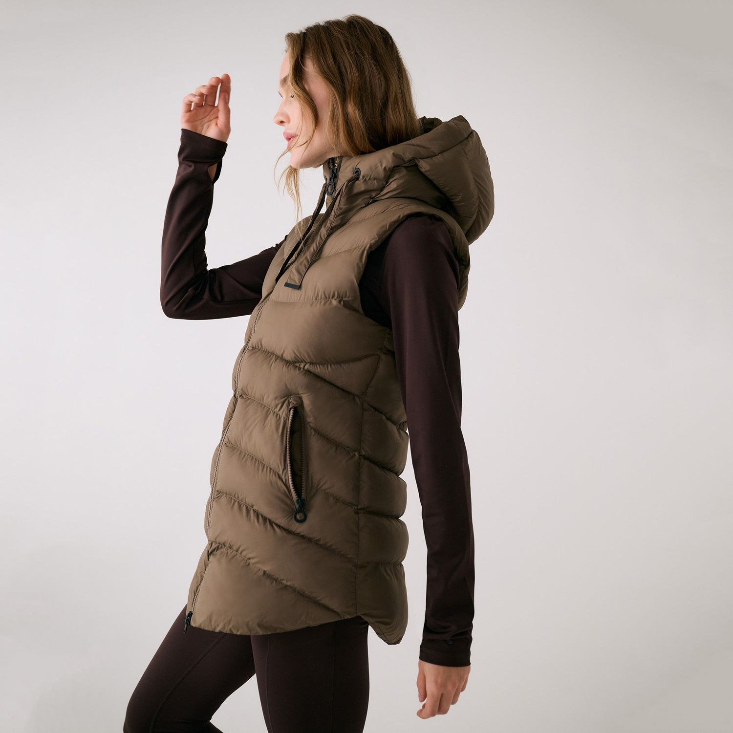 Lole Transition Vest - Mocha
