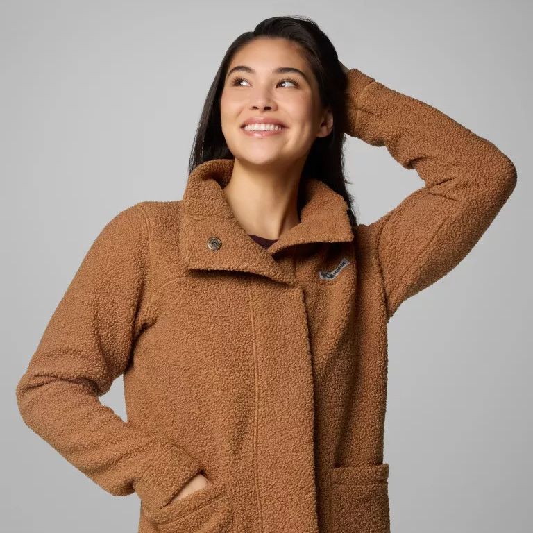 Columbia W Panorama Long Jacket Camel