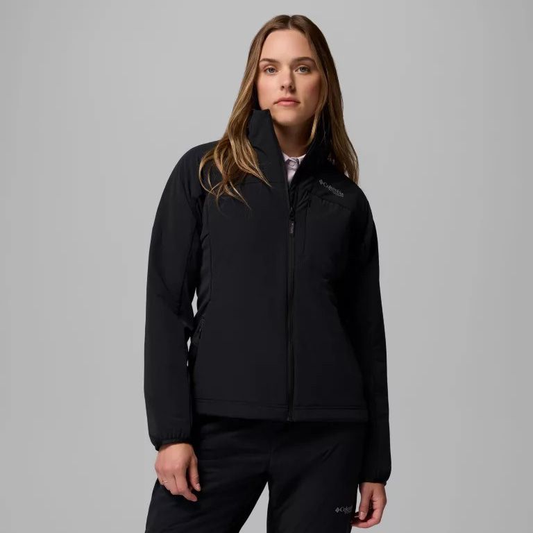 Columbia W Silver Leaf Lite Hybrid Jacket Black