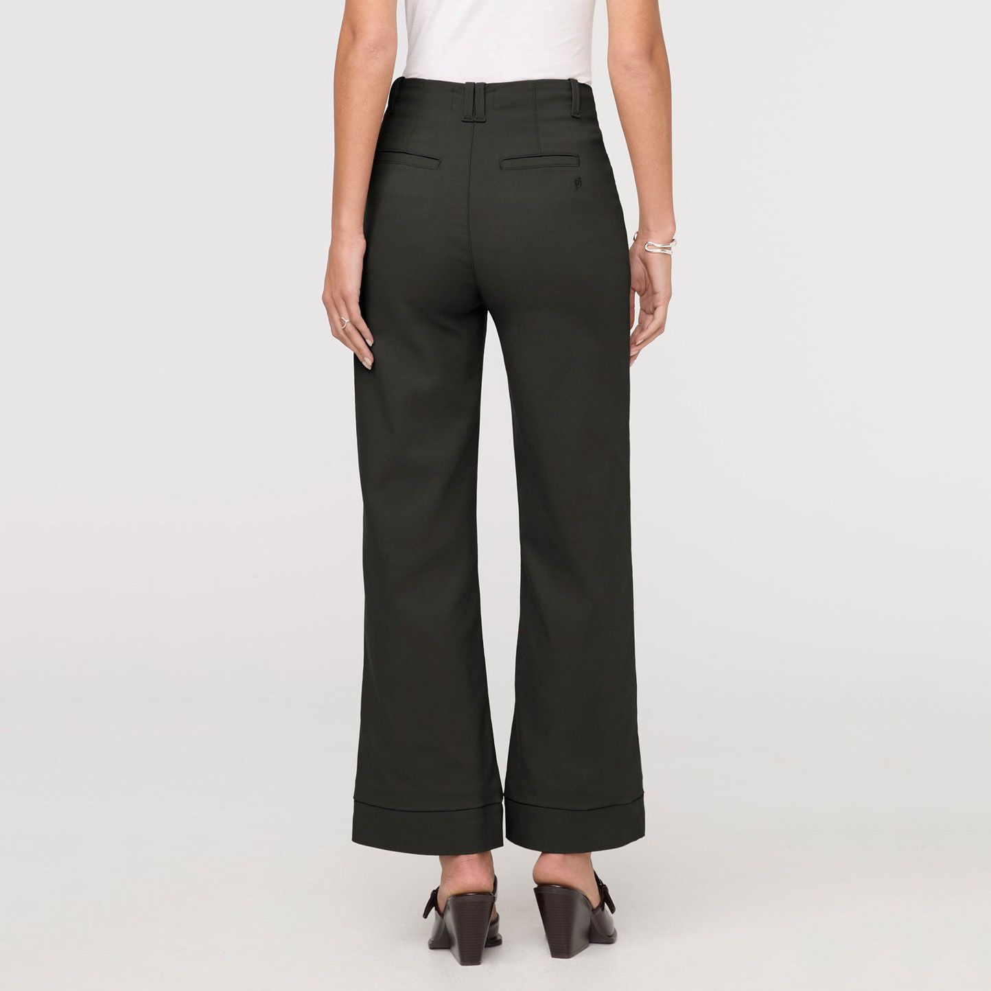 Duer W NuStretch High Rise Trouser - Evergreen