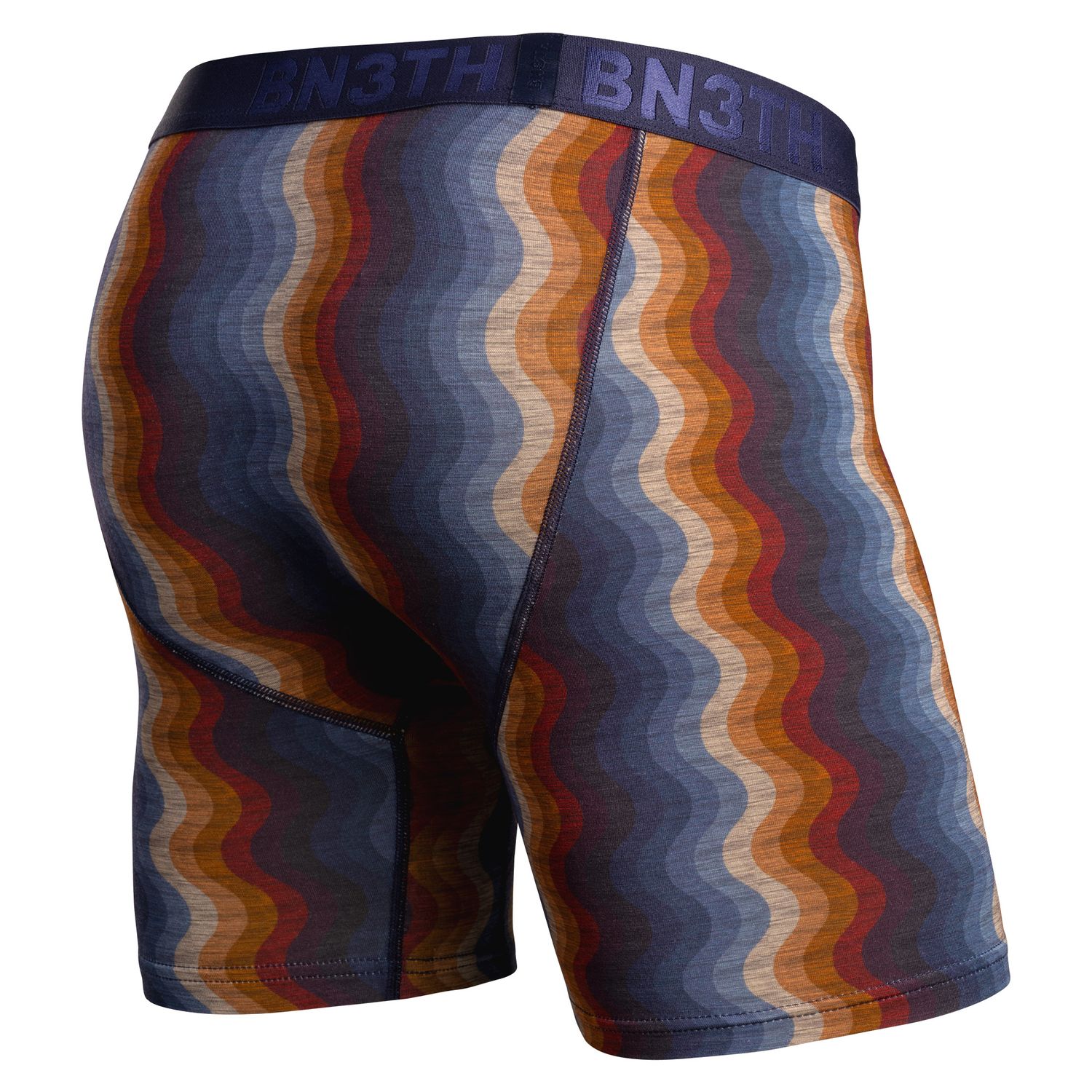 BN3TH Classic Icon Boxer Brief RETRO WAVE-BLACK