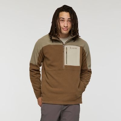Cotopaxi M Abrazo Fleece 1/2 Jacket Stone & Dune Cotopaxi M Abrazo Fleece 1/2 Jacket Stone & Dune