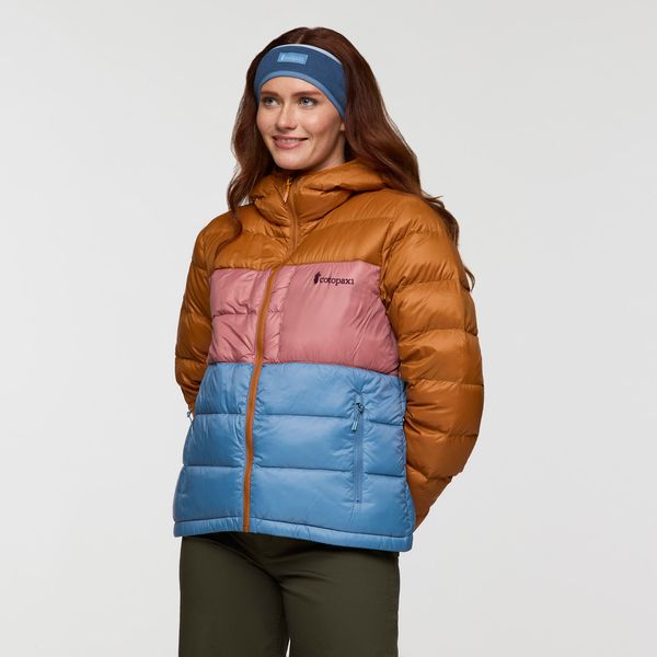 Cotopaxi W Fuego Max Down Hooded Jacket Sienna /Fjord