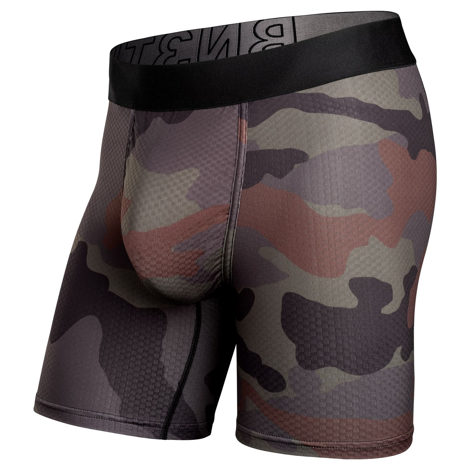 BN3TH Pro Agua X Boxer Brief BASECAMP CAMO-WOODLAND