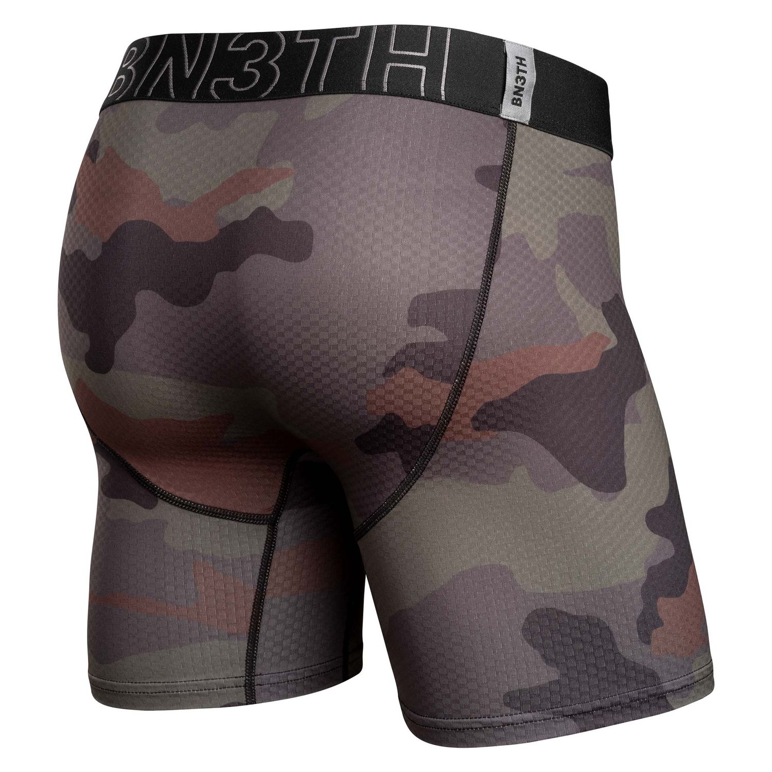 BN3TH Pro Agua X Boxer Brief BASECAMP CAMO-WOODLAND