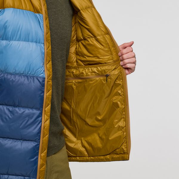 Cotopaxi M Fuego Max Down Hooded Jacket Bronze / Sea