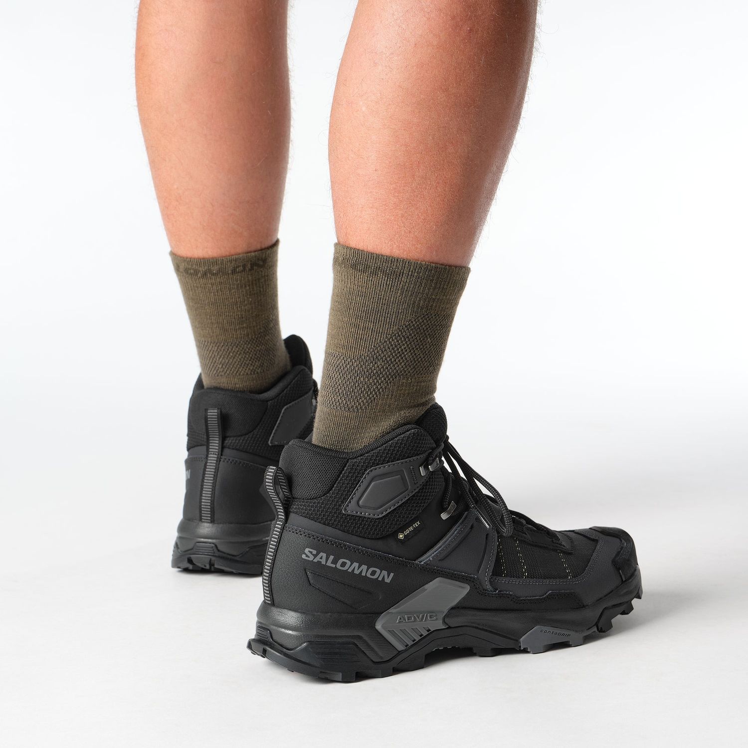 Salomon X Ultra 5 Mid GTX - Black/Asphal