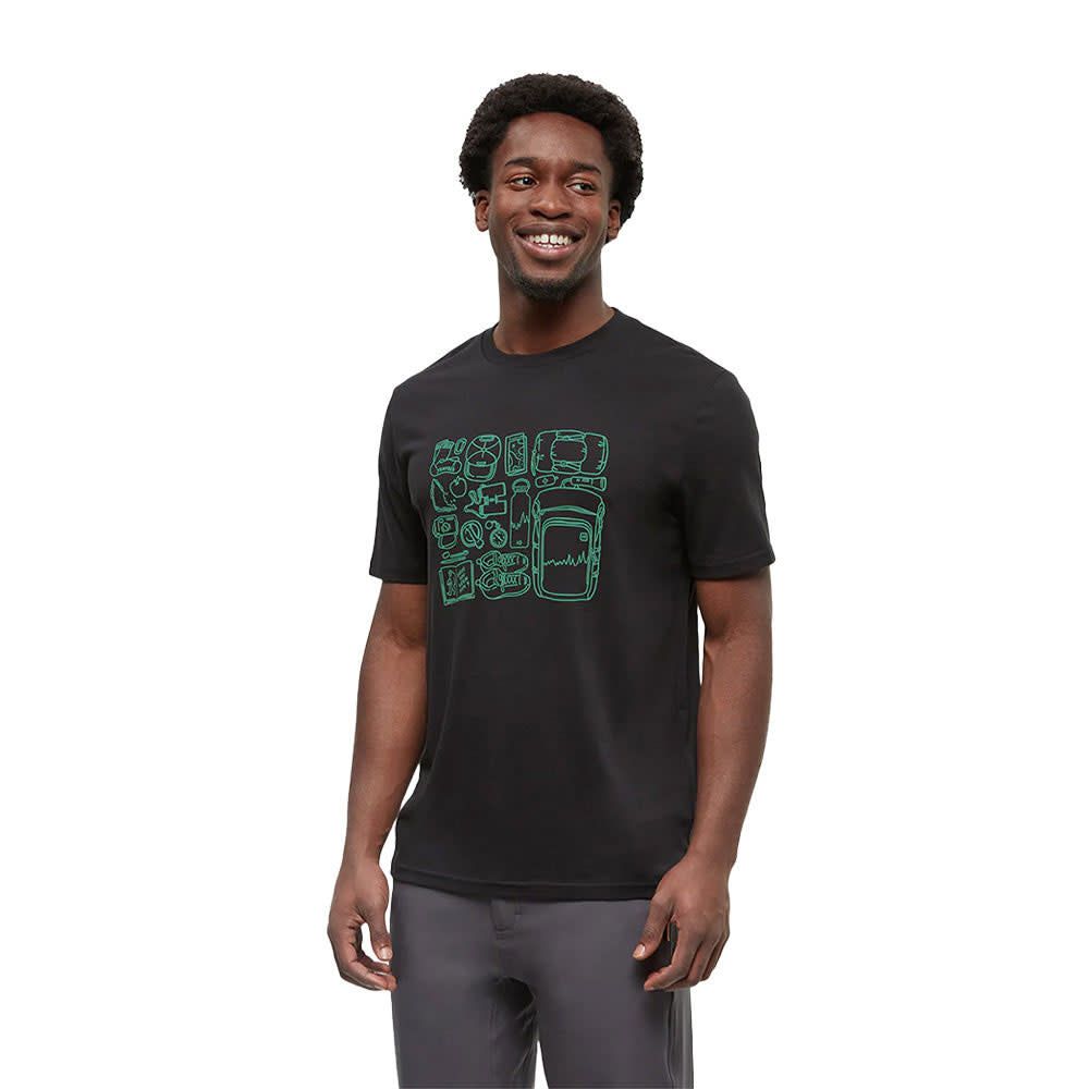 tentree M Adventure Essentials T Black/Jade