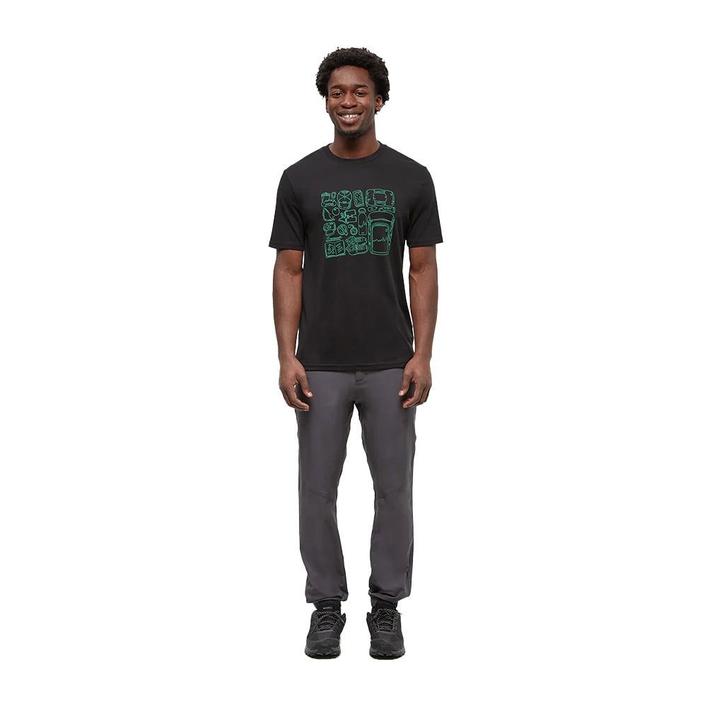 tentree M Adventure Essentials T Black/Jade