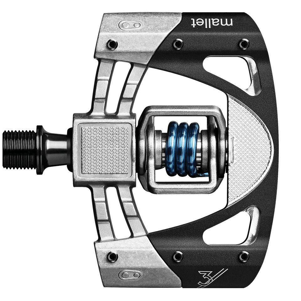 CRANK BROTHERS MALLET-3 PDL BLK-RAW