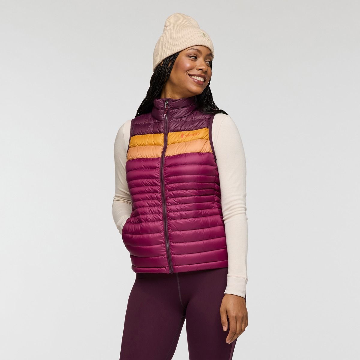 Cotopaxi W Fuego Down Vest Blackberry & Jam