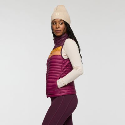 Cotopaxi W Fuego Down Vest Blackberry & Jam