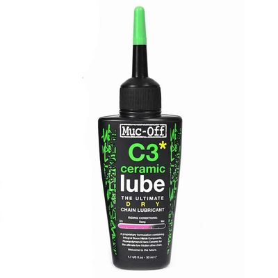 Muc-Off Ceramic Dry Lubricant 50ml with UV Torch