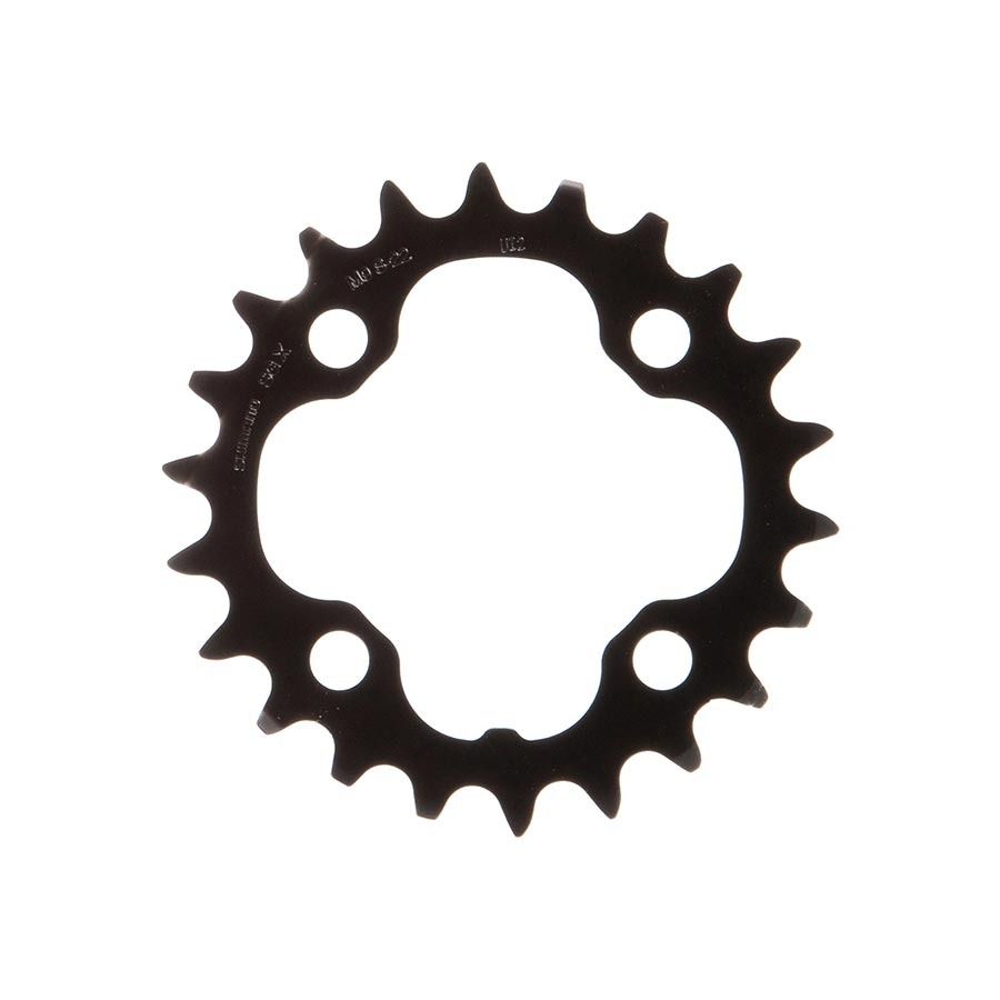 Shimano Deore FC-M590 22T Inner Chainring 9sp BCD: 64mm 4 Bolt, For 22/32/44 Steel Black