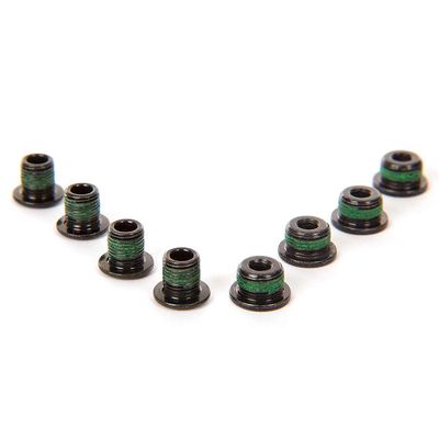 Sram 11.6215.193.070 Chainring bolt kit 4-arm Double, Steel, Black