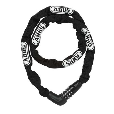Abus Steel-O-Chain 5805C Chain With Combination Lock 5mm x 110cm (5mm x 3.6') Black