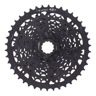 microSHIFT ADVENT Cassette - 9Sp 11-42t, Black, ED Coated