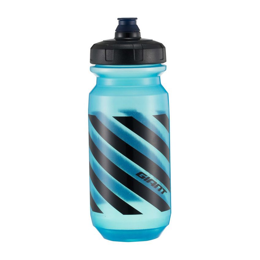 Giant Doublespring Water Bottle- 600ml Clear Blue/Black