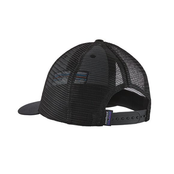 Patagonia P-6 Logo LoPro Trucker Hat Black