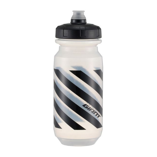 Giant Doublespring Water Bottle- 600ml Clear/Black