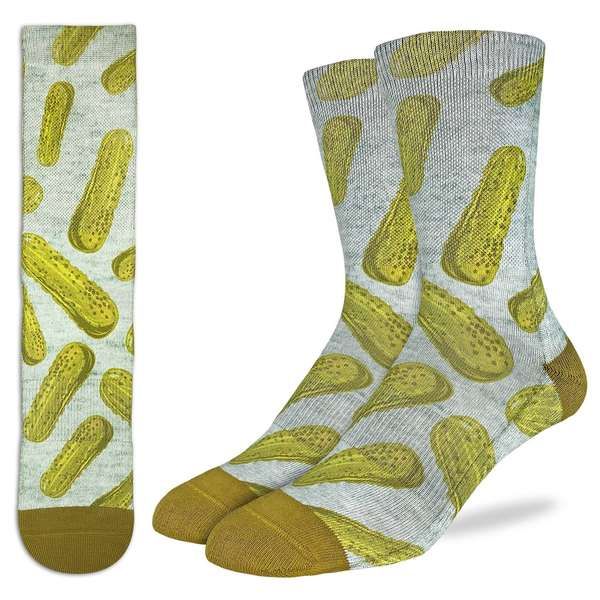 Good Luck Sock Pickles Socks Mens 8-13 Good Luck Sock Pickles Socks Mens 8-13