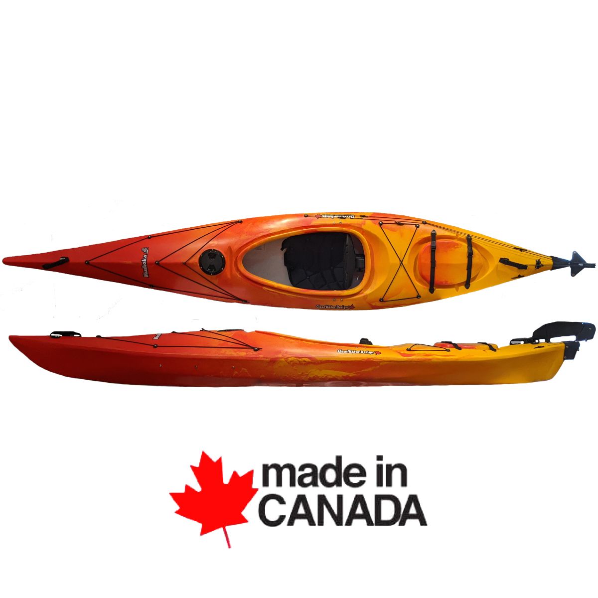 Clearwater Muskoka Kayak Rudder FIRESTORM