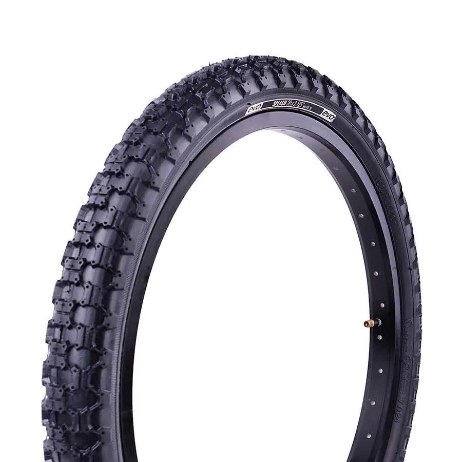 EVO Splash Tire 12'' x 2-1/4 Wire Clincher Black