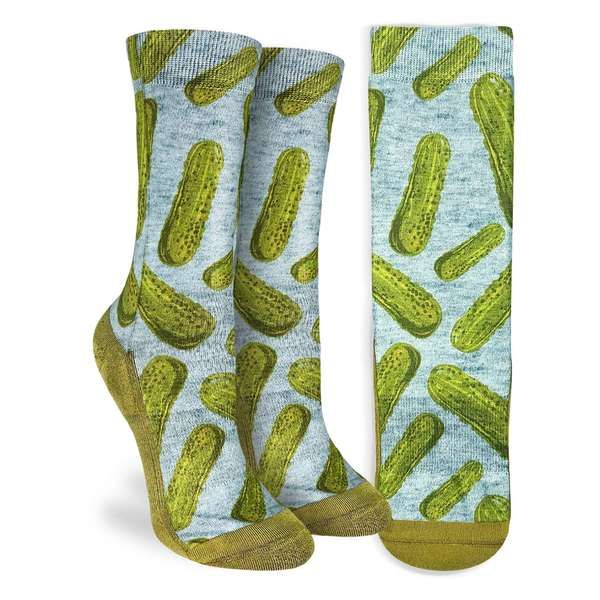 Good Luck Sock Active Fit Pickles Womens 5-9 Good Luck Sock Active Fit Pickles Womens 5-9