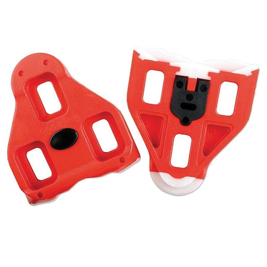 Look Peloton Delta Cleats, Red, 9deg