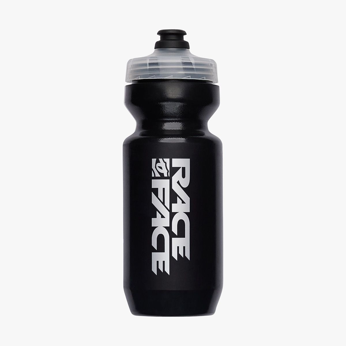 RACE FACE Classic Logo Water Bottle-Black