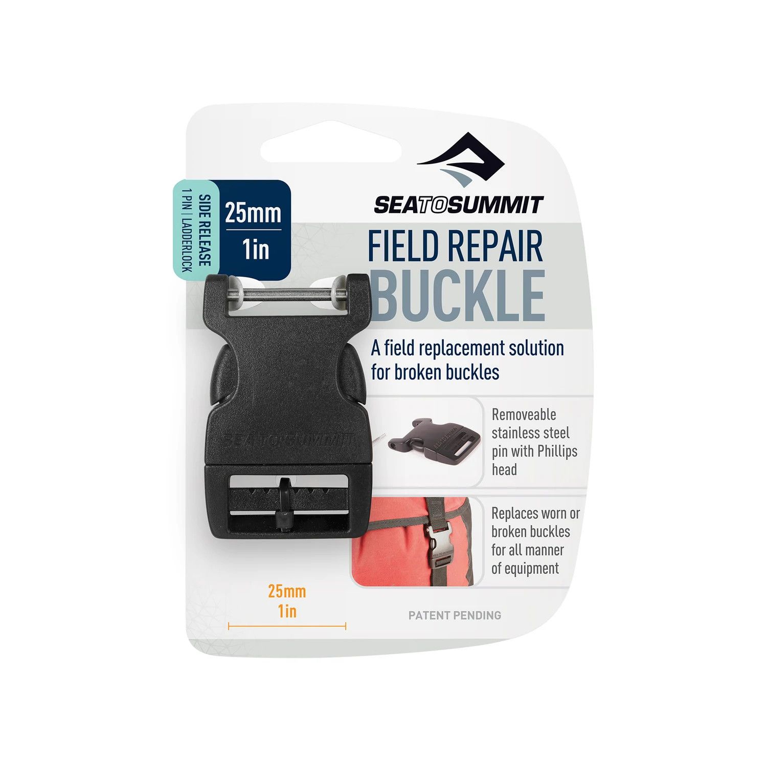SEA TO SUMMIT FIELD REPAIR BUCKLE 1"