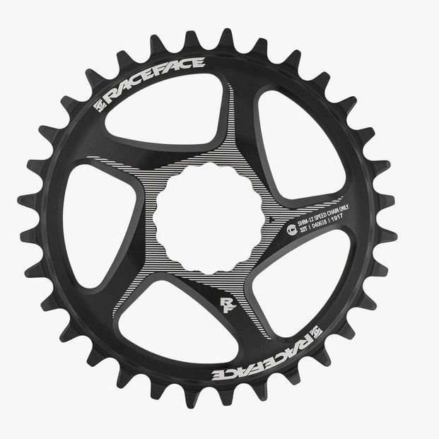 Race Face Chainring Cinch Direct Mount 30T Shimano 12spd BLK